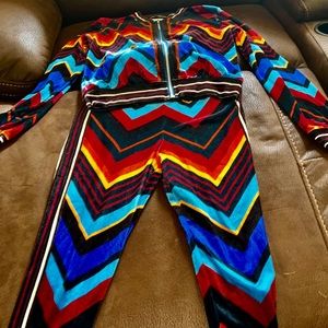 Two Piece Multi Colored Jogger